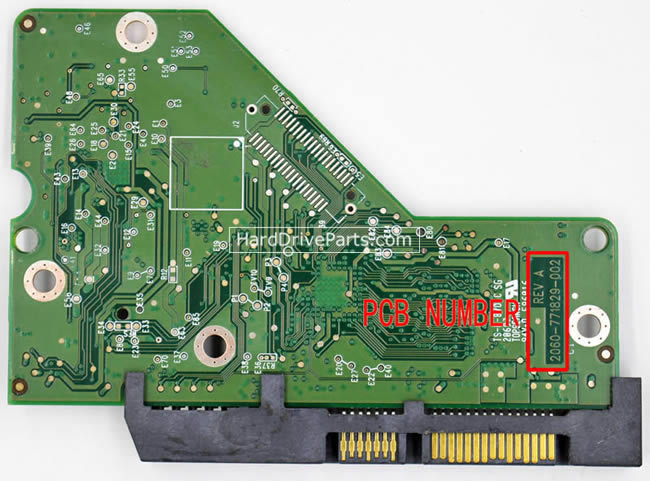 2060-771829-002 PCB Disque Dur WD