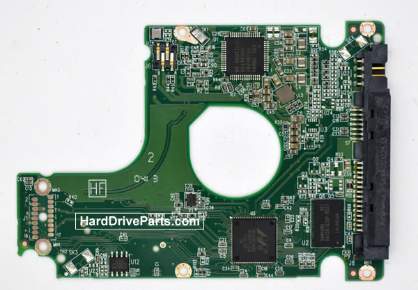 WD WD5000LPVT Carte PCB 2060-771931-000 - Cliquez sur l'image pour la fermer