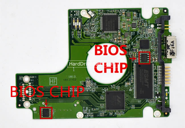 WD WD7500BMVW Carte PCB 2060-771961-000