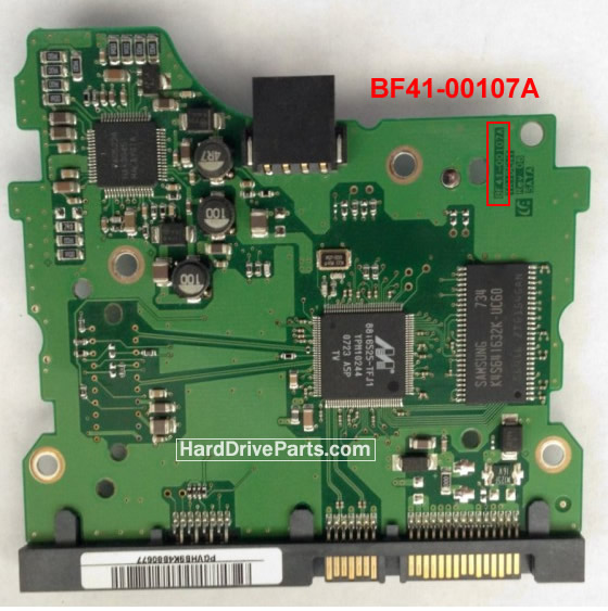 Samsung HD300LJ Carte PCB BF41-00107A - Cliquez sur l'image pour la fermer