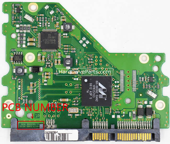 Samsung HD753LJ Carte PCB BF41-00206B