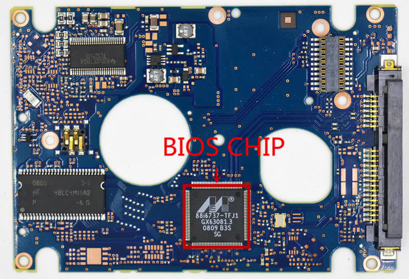 Fujitsu MHZ2160BH G1 Carte PCB CA26344-B32104BA