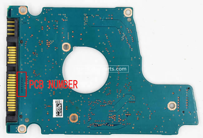 Toshiba MQ01ABD100 Carte PCB G003235C